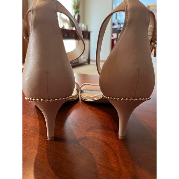 Coach Maude Two Piece Kitten Heel Dress Sandals Size 9.5 - Picture 9 of 12